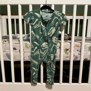 Bamboo dinosaur romper